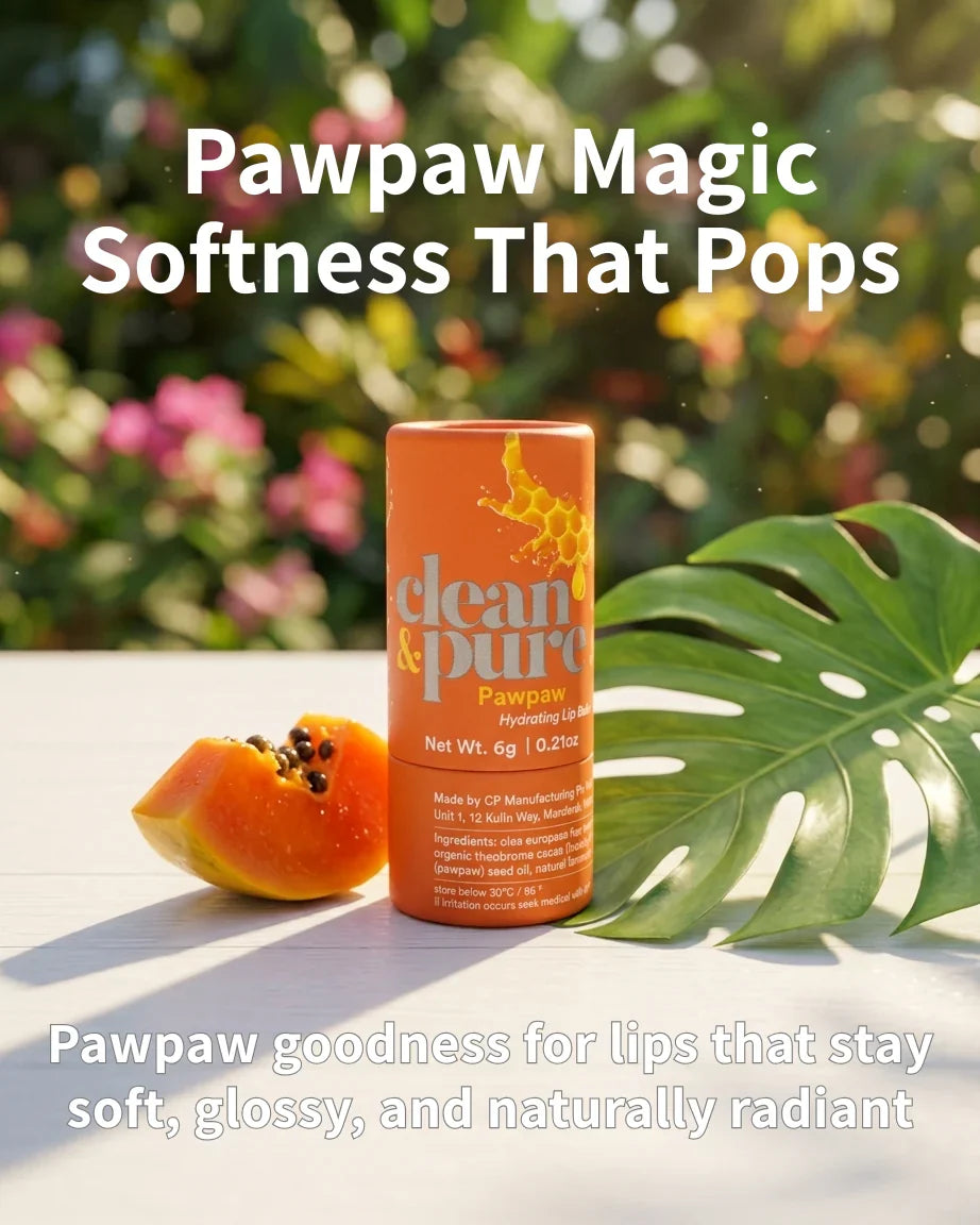 Clean & Pure Pawpaw Soothing Lip Balm - Shop  Lip Balm at  Trekaline