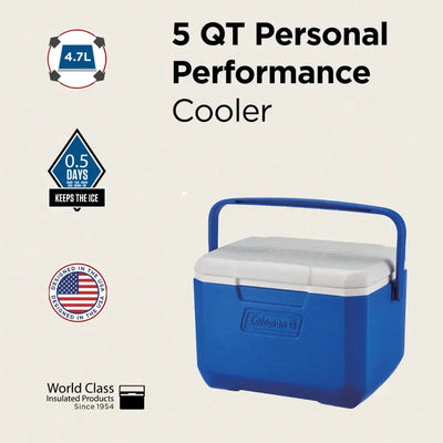 Coleman Performance 6 Personal Cooler 4.7L - Shop  Hard-sided Coolers at  Trekaline