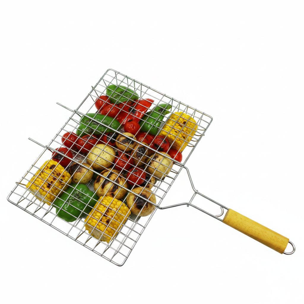 Procamp Joyous Folding Grilling Basket - Shop  Grill and Fire Pit Accessories at  Trekaline
