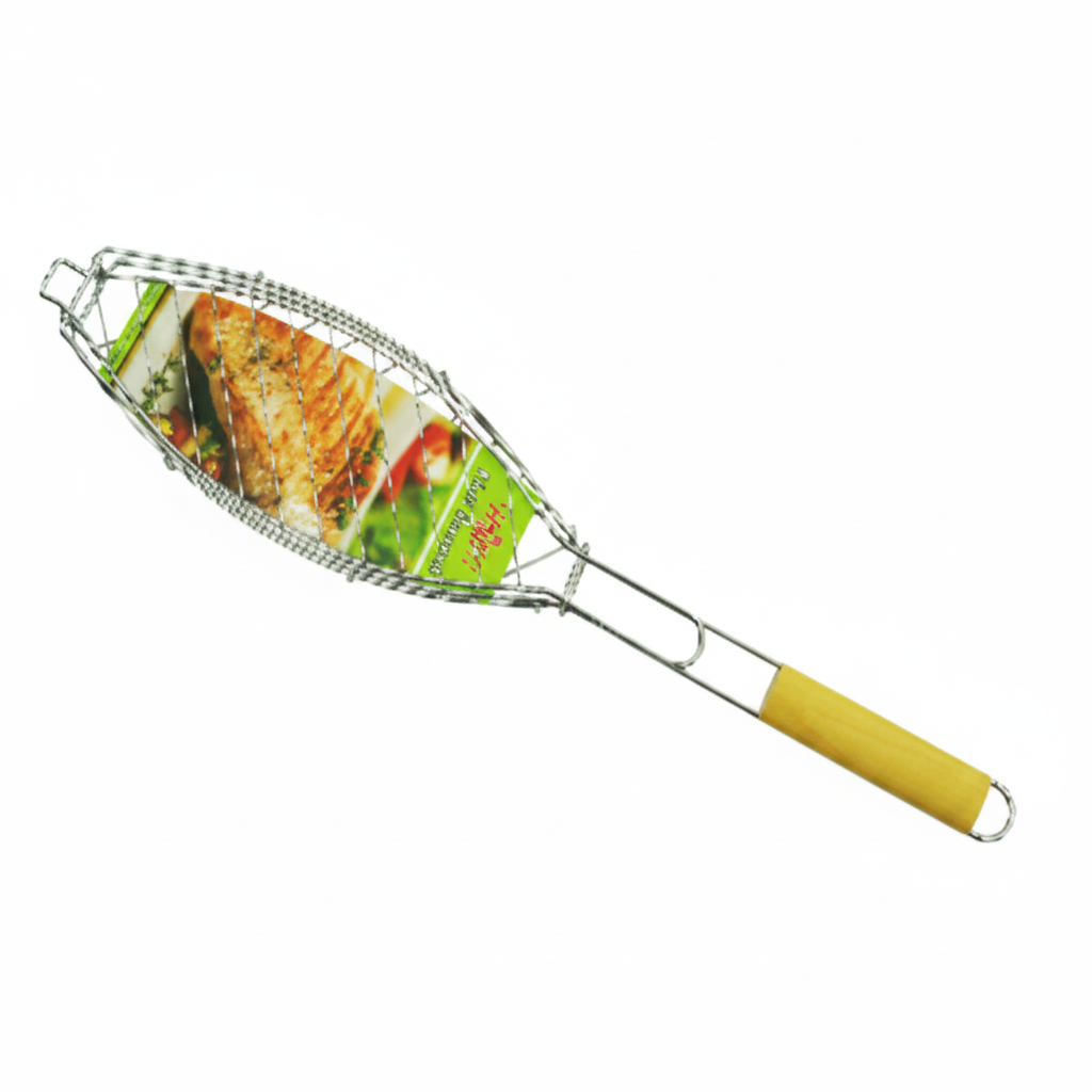 Procamp Joyous Fish BBQ Grill Basket - Shop  Grill and Fire Pit Accessories at  Trekaline