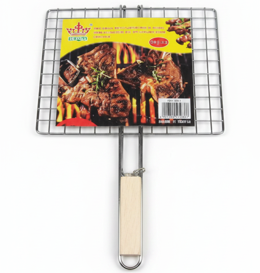 Procamp Stainless Steel BBQ Grill Basket - Shop  Grill and Fire Pit Accessories at  Trekaline