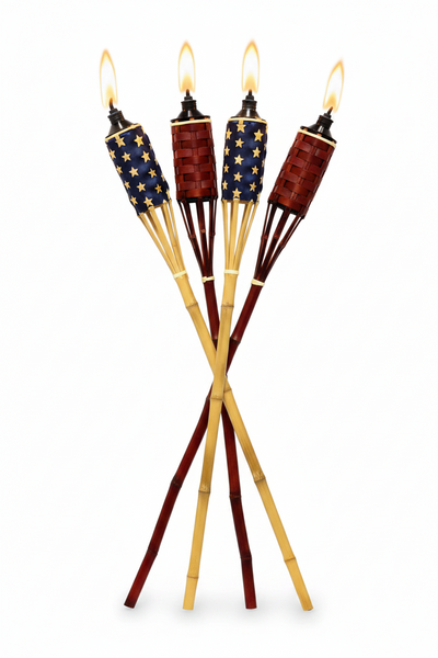Procamp Bamboo Tiki Torch 150 cm - Shop  Fuel-Powered Lanterns at  Trekaline