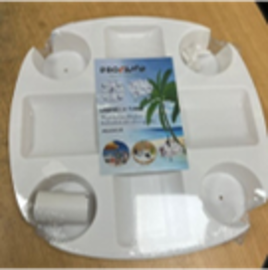 Procamp Beach Umbrella Tray Table - Shop  Umbrellas at  Trekaline
