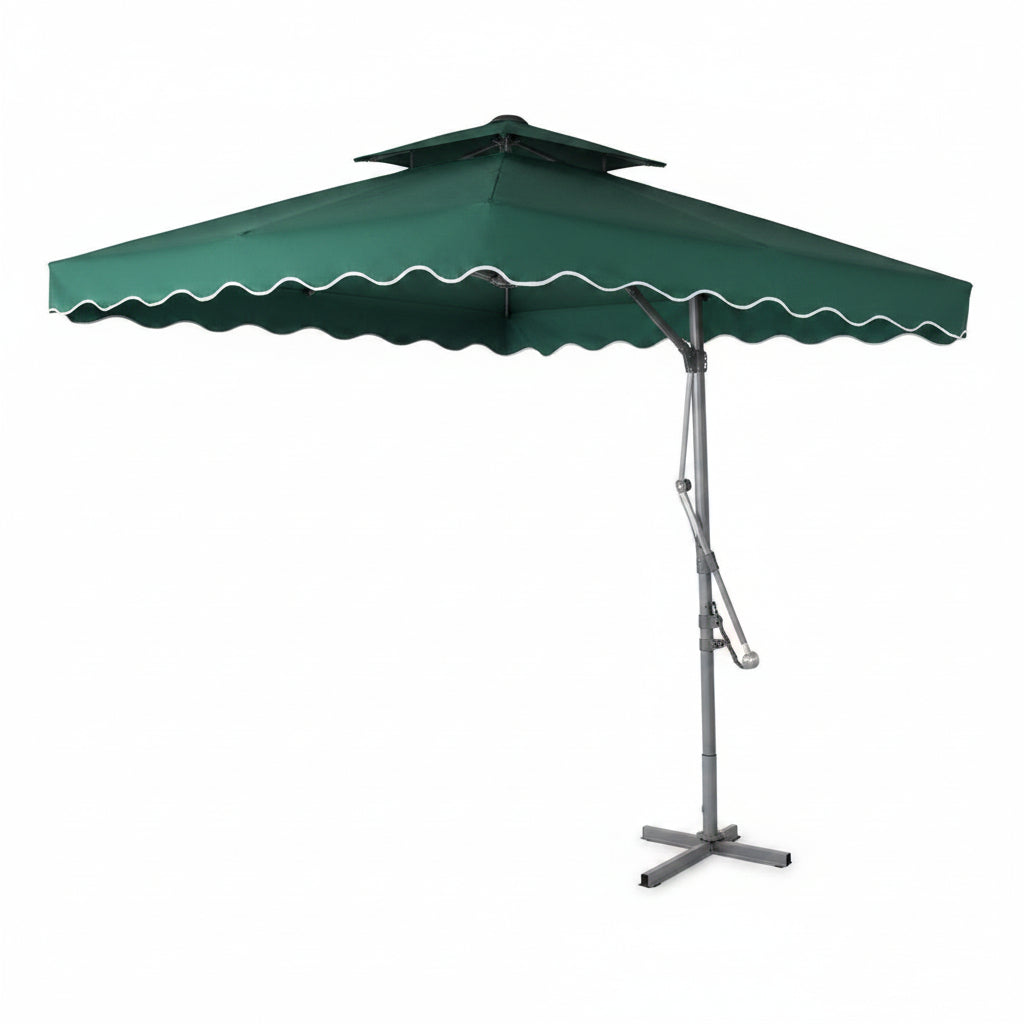 Procamp Square Cantilever Banana Umbrella 3m - Shop  Umbrellas at  Trekaline