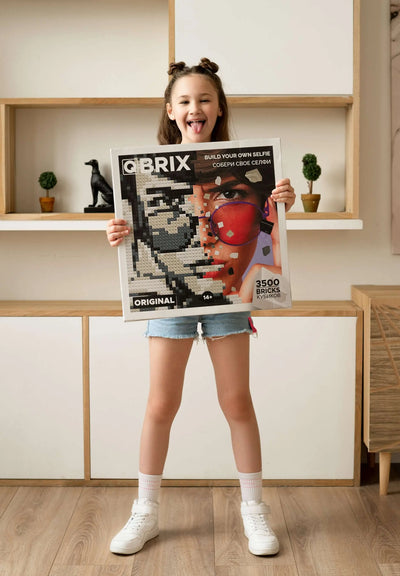 Qbrix Original Photo Construction Set - Shop  Puzzles at  Trekaline