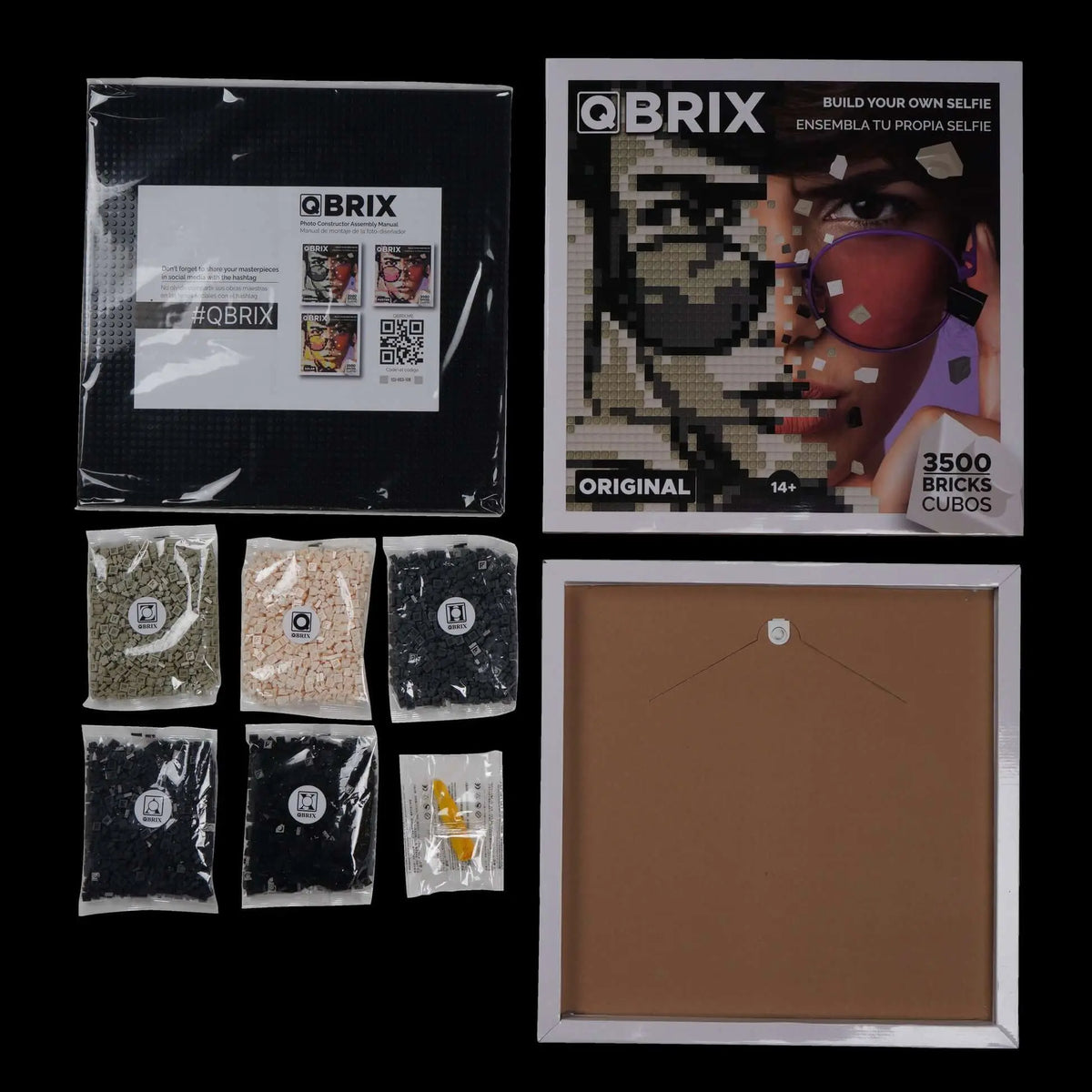 Qbrix Original Photo Construction Set - Shop  Puzzles at  Trekaline