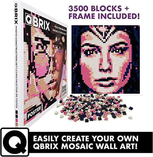 Qbrix Poster Photo Construction Set - Shop  Puzzles at  Trekaline