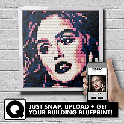 Qbrix Poster Photo Construction Set - Shop  Puzzles at  Trekaline