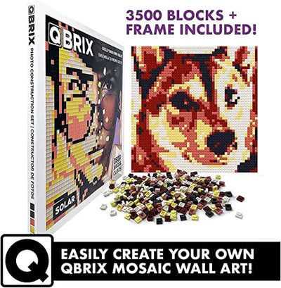 Qbrix Solar Photo Construction Set - Shop  Puzzles at  Trekaline