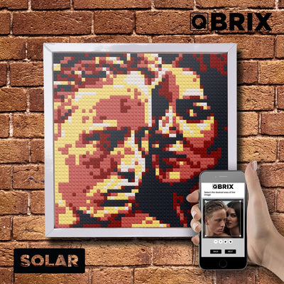 Qbrix Solar Photo Construction Set - Shop  Puzzles at  Trekaline