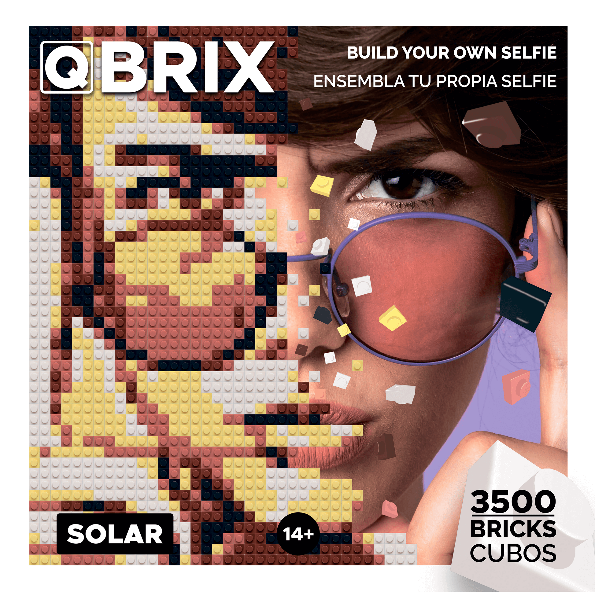 Qbrix Solar Photo Construction Set - Shop  Puzzles at  Trekaline
