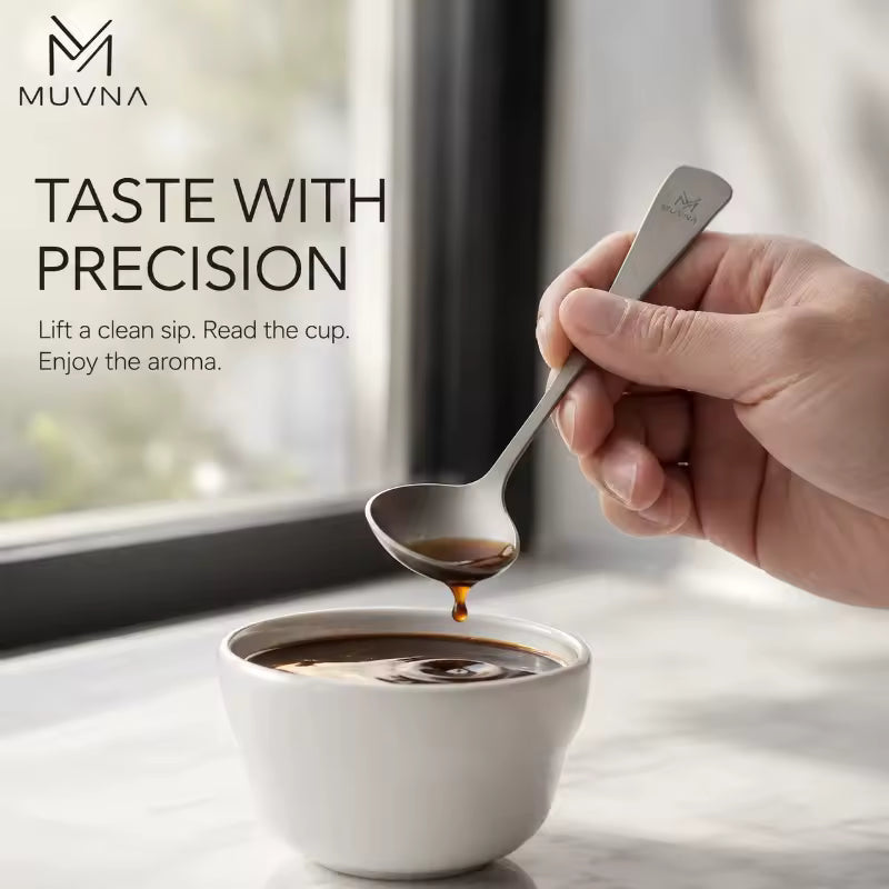Muvna Pure Titanium Espresso Coffee Scoop