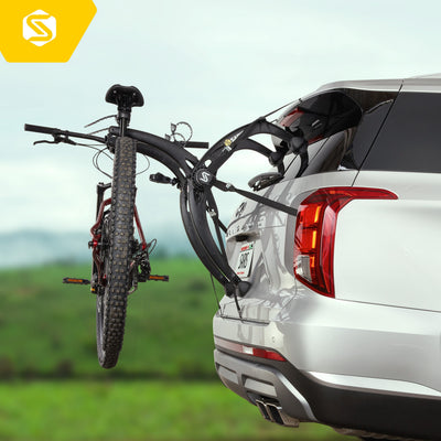 Saris Bones EX 2-Bike Trunk Rack - Shop  Bike Cargo Racks at  Trekaline