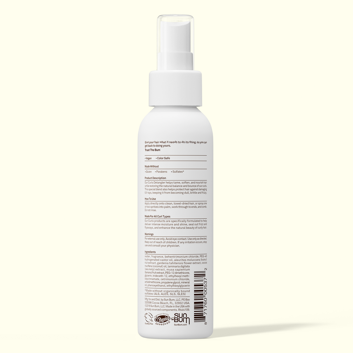 Sun Bum Curls Detangler Spray