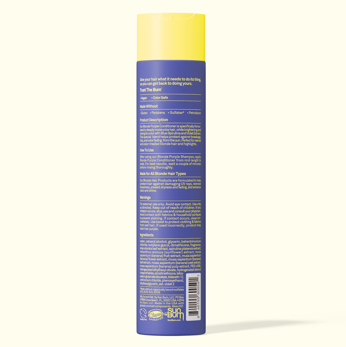Sun Bum Blonde Purple Conditioner