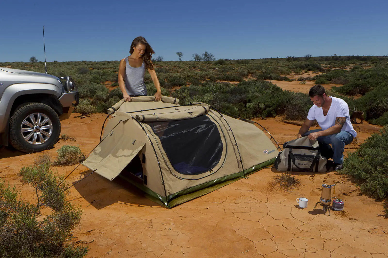 ARB Skydome Swag Double Tent - Shop  Swags at  Trekaline