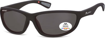 Montana Eyewear Polarized Rubbertouch Sport Sunglasses