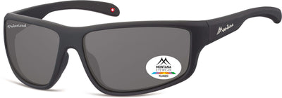 Montana Eyewear Polarized Rubbertouch Sport Sunglasses