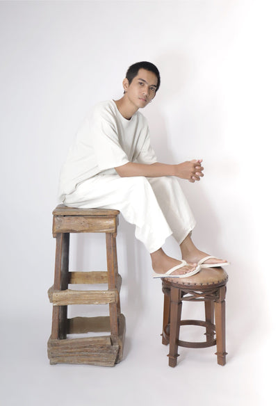 Indosole Men's Flip Flops Recycled Pable Straps
