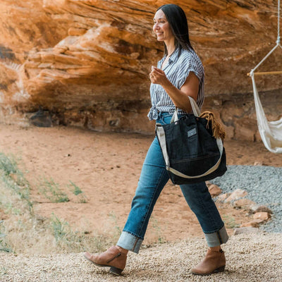 Barebones Neelum Totes - Denim - Shop  Tote Bags at  Trekaline