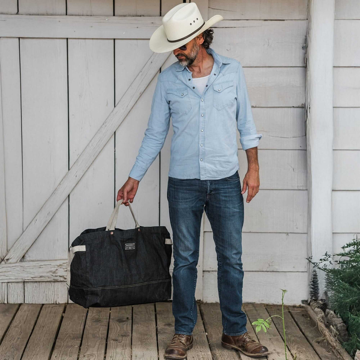 Barebones Neelum Totes - Denim - Shop  Tote Bags at  Trekaline