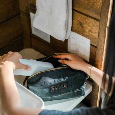 Barebones Neelum Dopp Kit toiletry bag - Shop  Toiletry Bags at  Trekaline