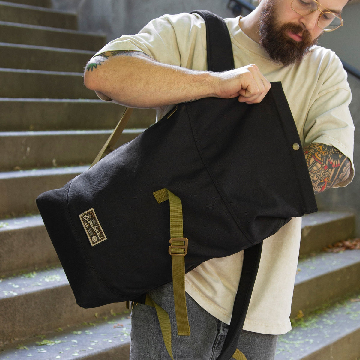 Barebones Modeer Rolltop Backpack 25L - Shop  Roll-Top Stuff Sacks at  Trekaline
