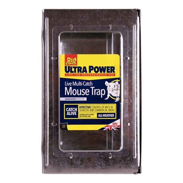STV Big Cheese Ultra Power Live Multi-Catch Mouse Trap