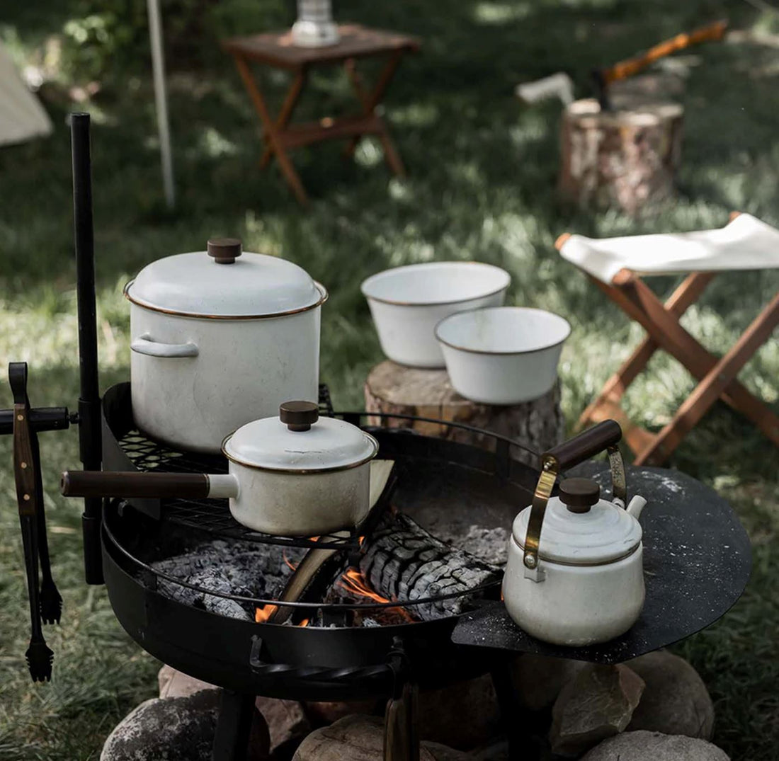 Enamel Saucepan - Shop  Cook Pots at  Trekaline