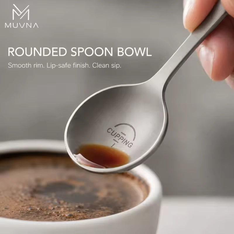 Muvna Pure Titanium Espresso Coffee Scoop