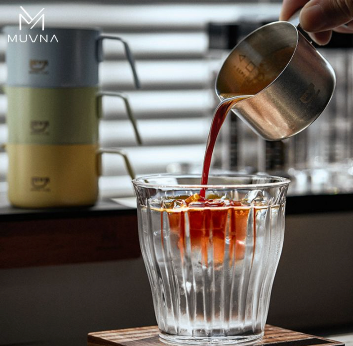 Muvna Xingyu Espresso Cup Stainless Steel 100 ml
