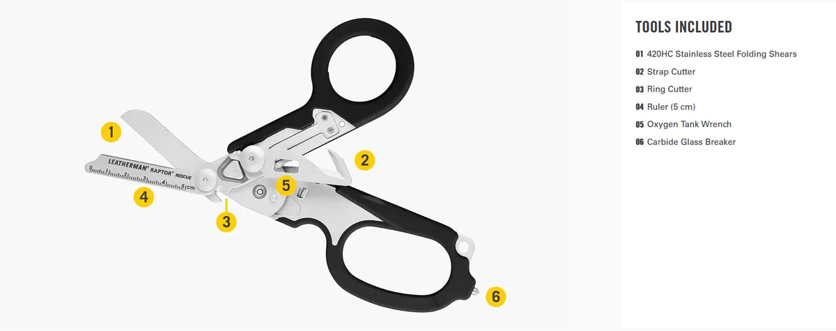 Leatherman Raptor Rescue - Shop  Multi-Tools at  Trekaline
