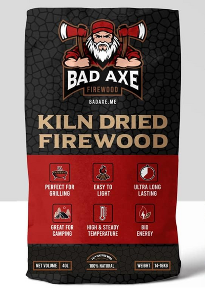 Bad Axe 40L Acacia Firewood 15 kg - Shop  Alternate Fuels at  Trekaline