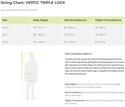 Edelrid Vertic Triple Lock Full Body Harness
