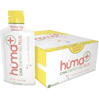 Huma Chia Energy Gel Plus - Bananas & Berries box of 20