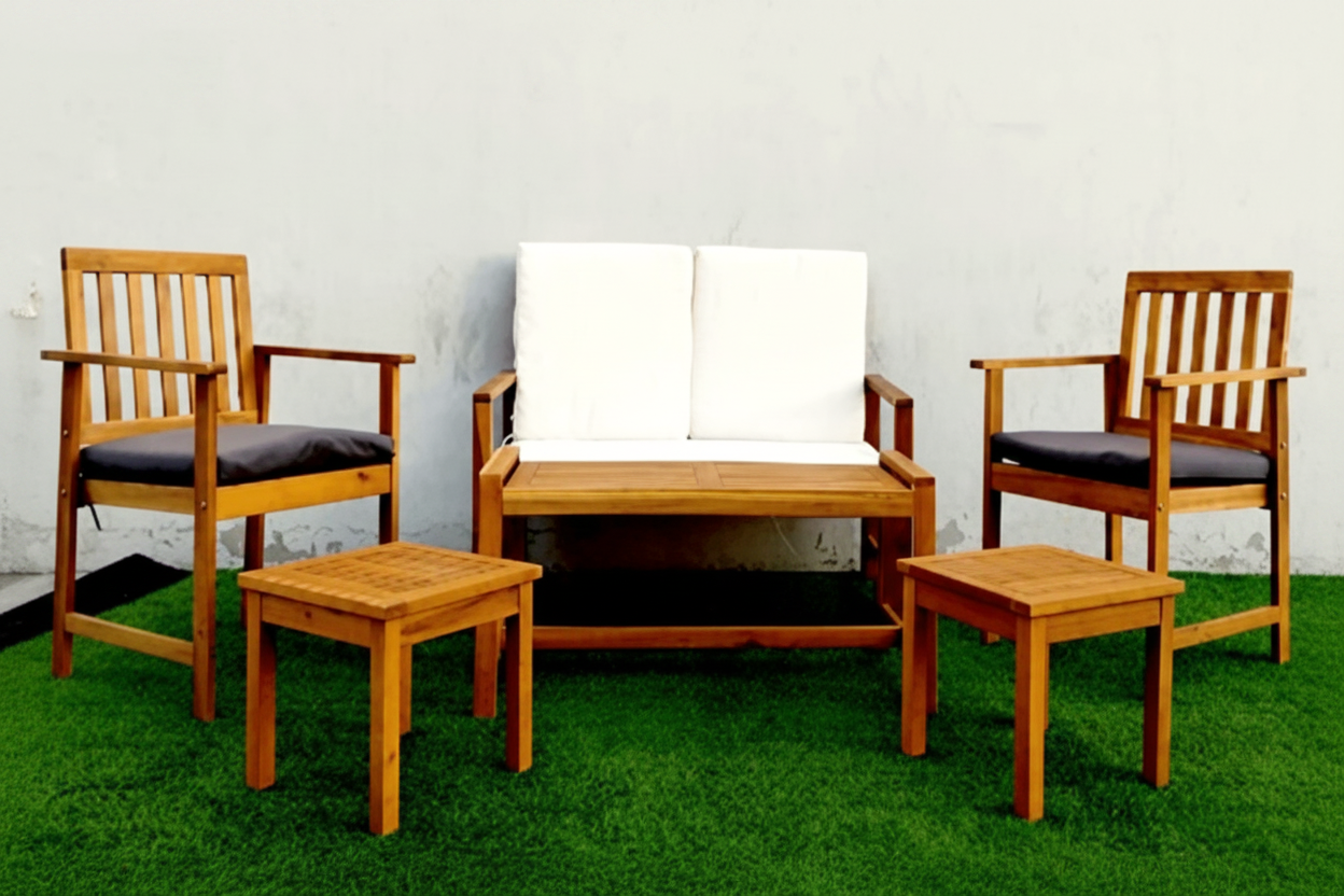 Procamp Sofia 6 Piece Outdoor Sofa Set - Shop  Camping Table Sets at  Trekaline