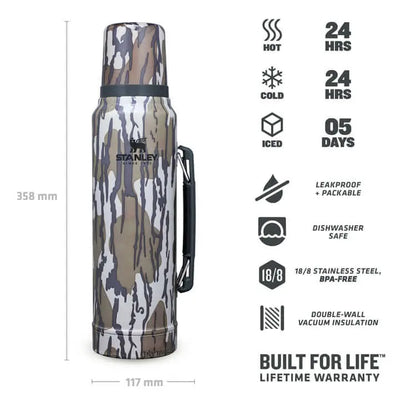 Classic Legendary Bottle (Mossy Oak) - 34 oz / 1 L - Shop  Thermoses at  Trekaline