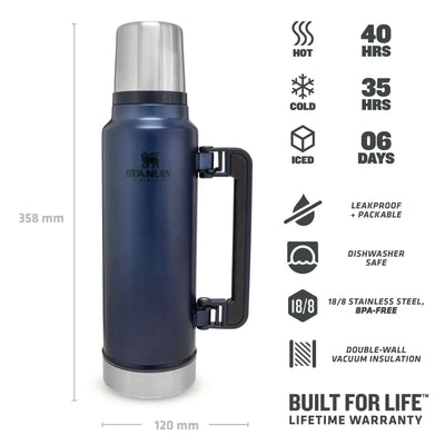 Classic Legendary Bottle - 47 oz / 1.4 L - Shop  Thermoses at  Trekaline