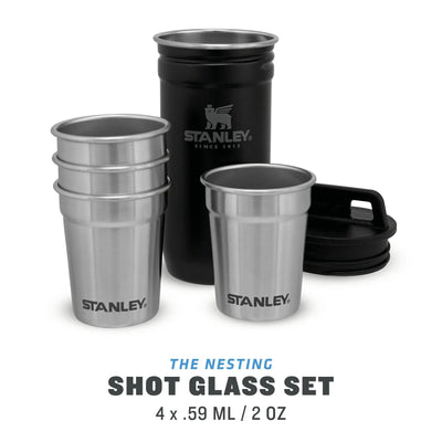 Stanley Adventure Nesting Shot Glass Set - Shop  Camping Glasses at  Trekaline