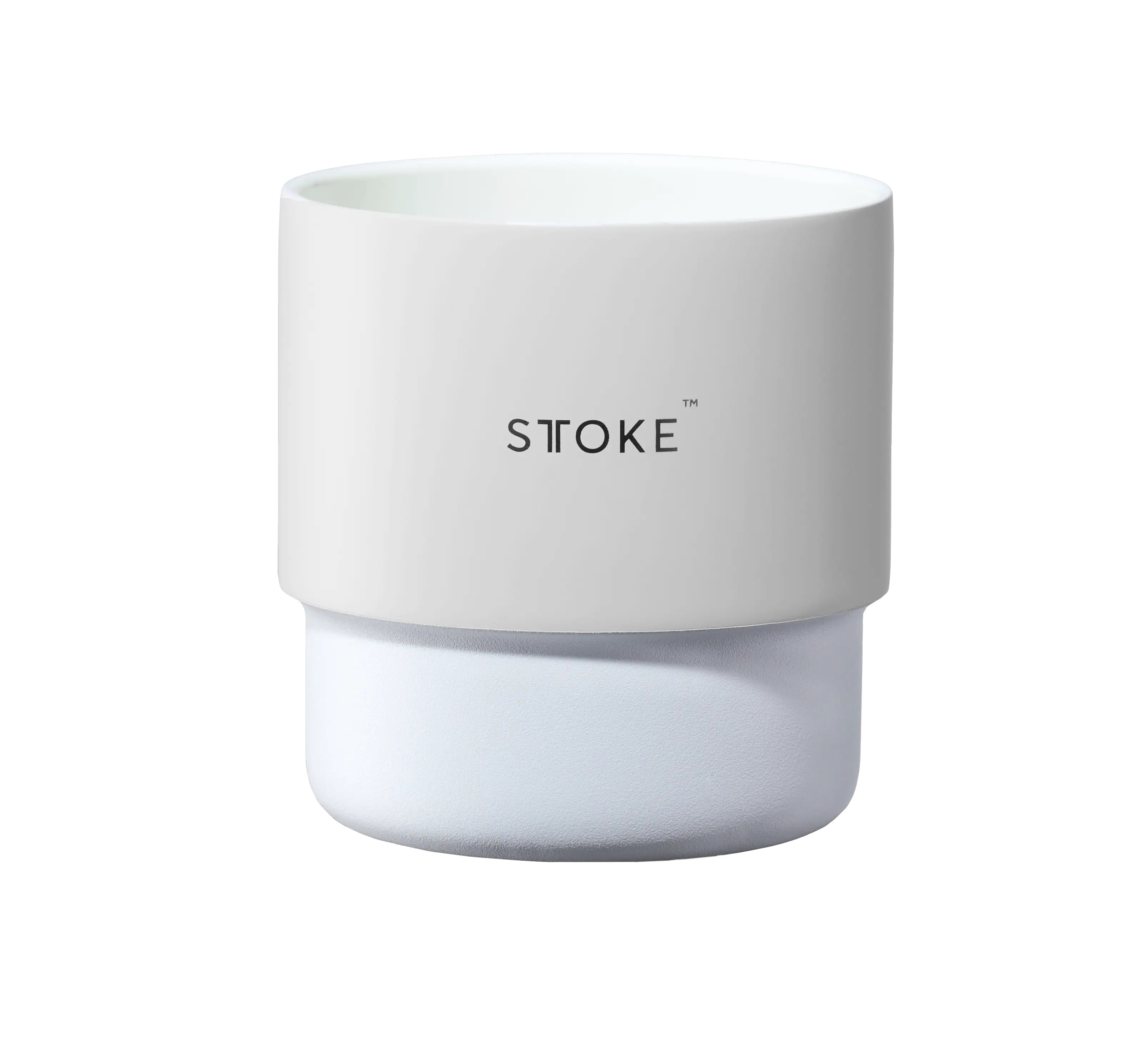 Sttoke Swirl 7 oz Ceramic Home Coffee Cup - Dishwasher Safe