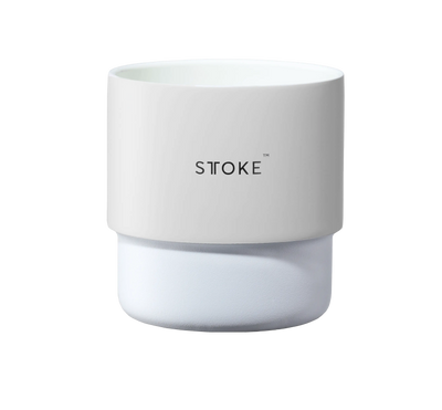 Sttoke Swirl 7 oz Ceramic Home Coffee Cup - Dishwasher Safe