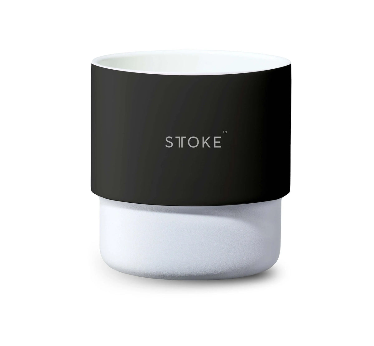 Sttoke Swirl 7 oz Ceramic Home Coffee Cup - Dishwasher Safe