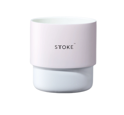 Sttoke Swirl 7 oz Ceramic Home Coffee Cup - Dishwasher Safe