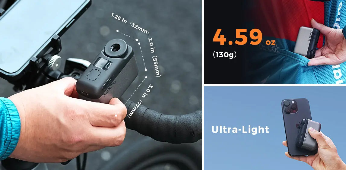 Flextail Tiny Bike Pump Pro High-Pressure mini pump