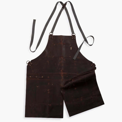 Barebones Tradesman Buffalo Leather Apron - Shop  Cookware Accessories at  Trekaline