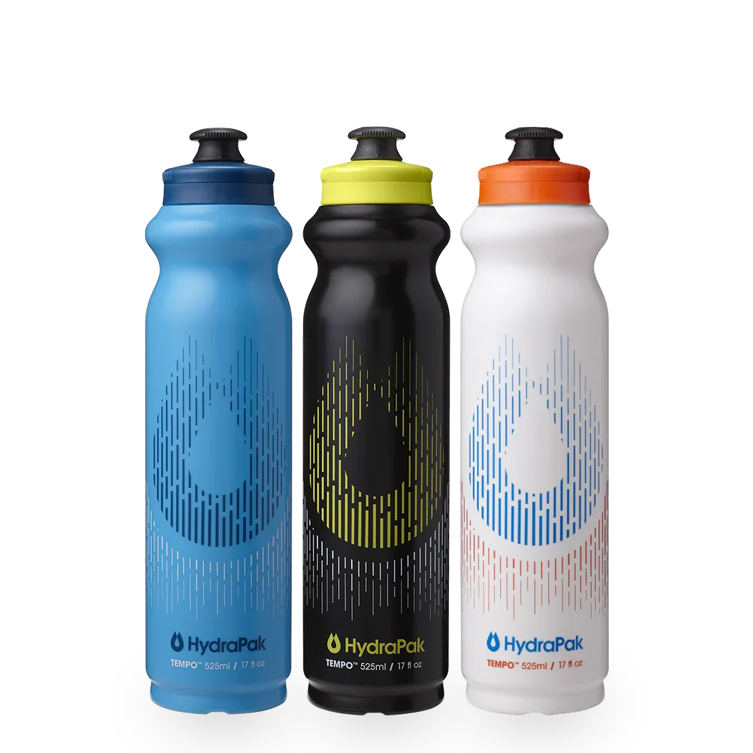 HydraPak Tempo Bottle 525 ml 3-Pack