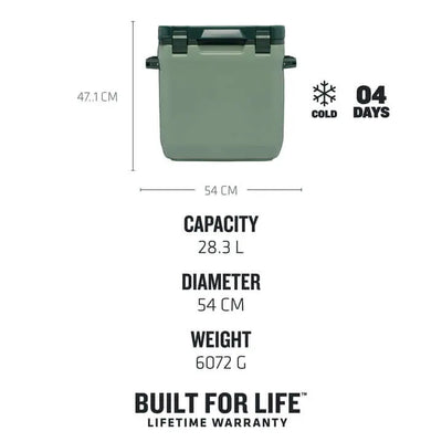 Adventure Cold For Days Outdoor Cooler - 28.3L - Shop  Hard-sided Coolers at  Trekaline