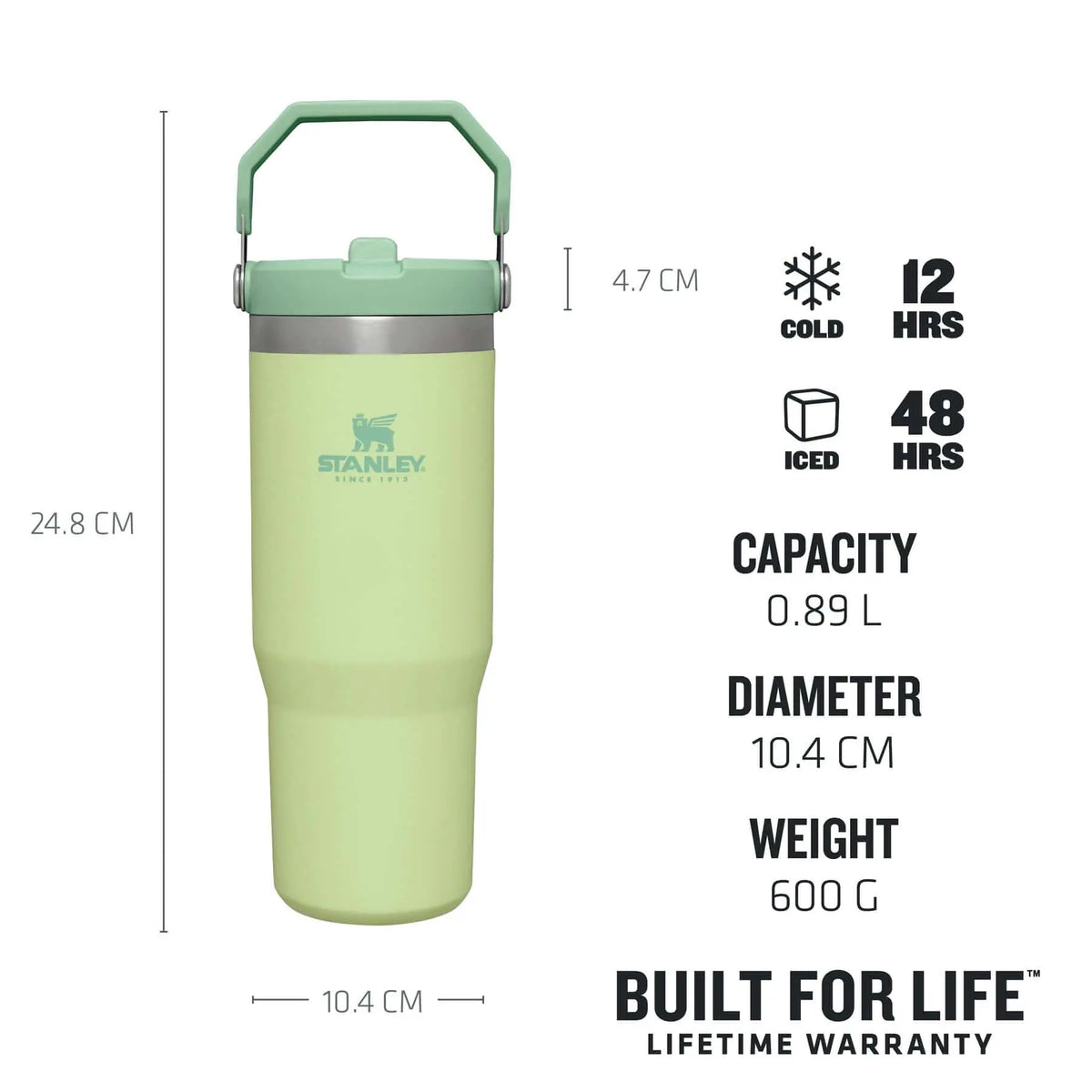 Stanley Classic IceFlow Flip Straw Tumbler - 30 oz / 890 ml