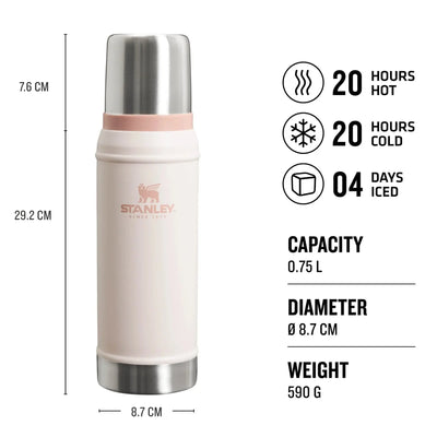 Stanley Classic Legendary Bottle 25 oz - Shop  Thermoses at  Trekaline