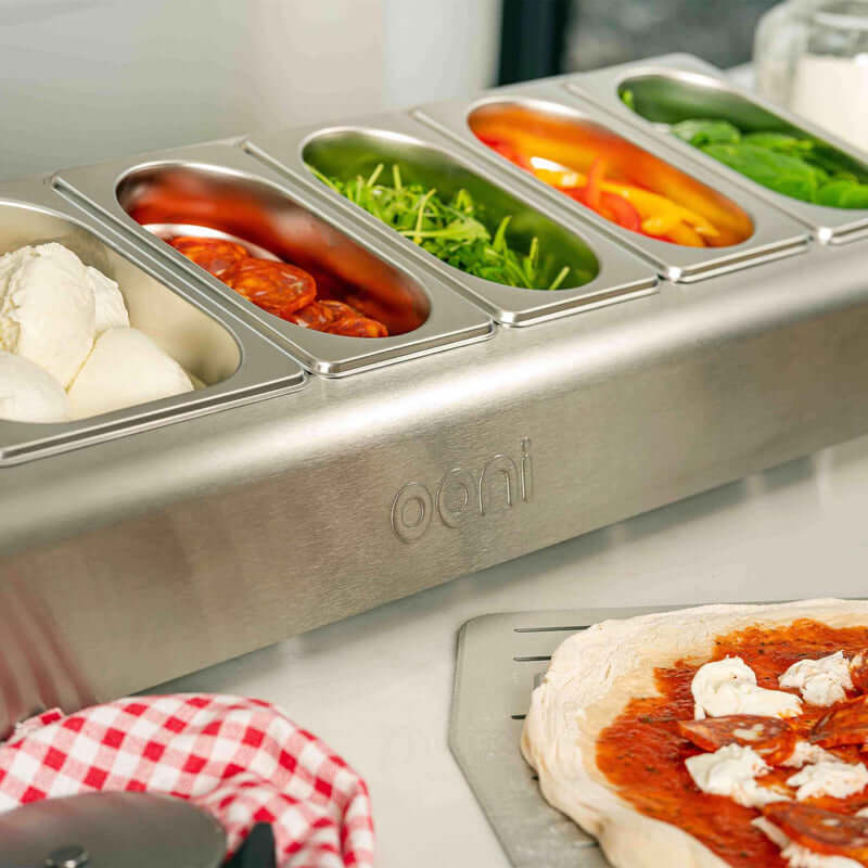 Ooni Stainless Steel Pizza Topping Station - Shop  Cooking Utensils at  Trekaline